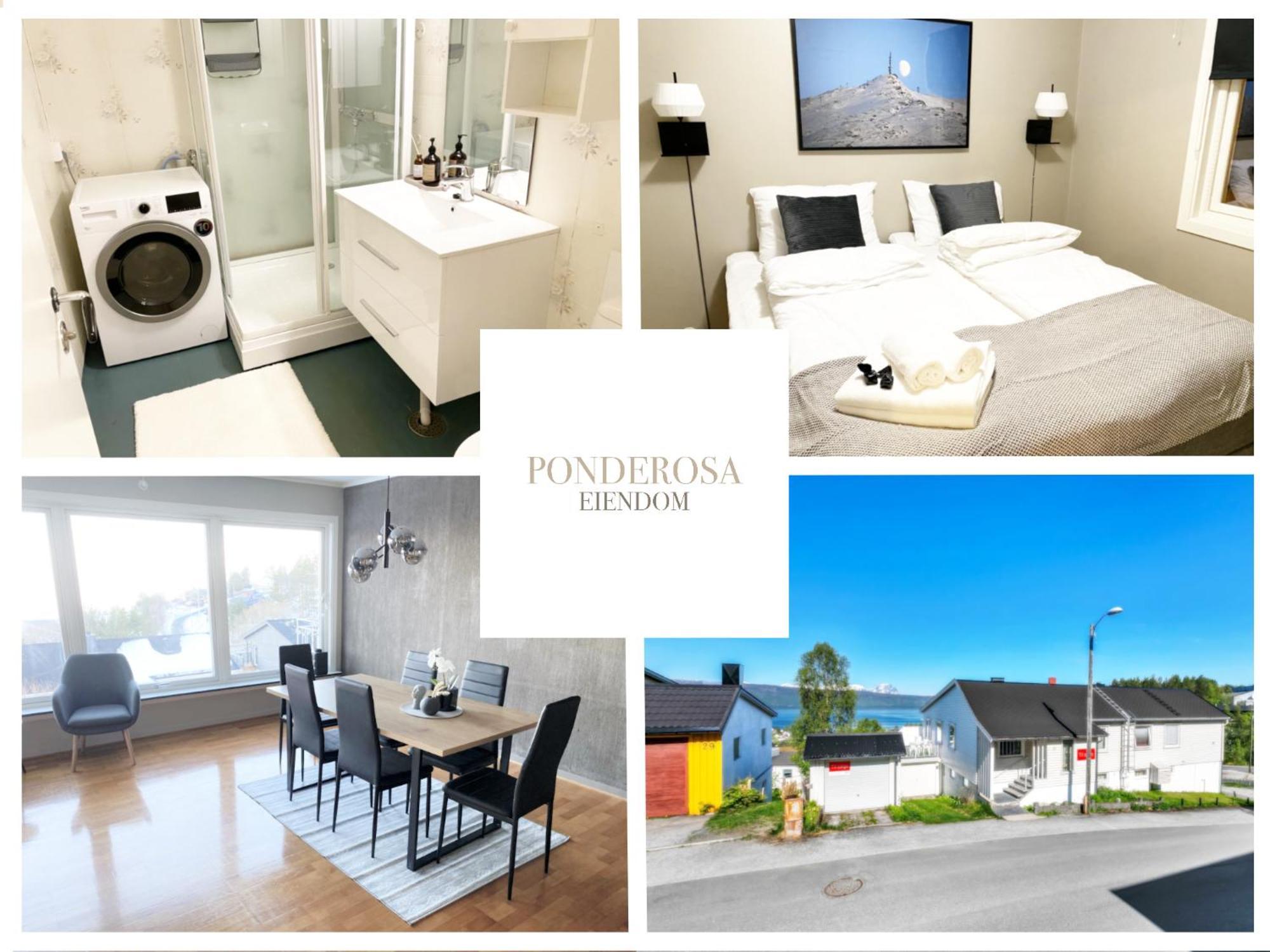 Big Central House, Free Parking, Wifi, 3 Bedrooms 纳尔维克 外观 照片